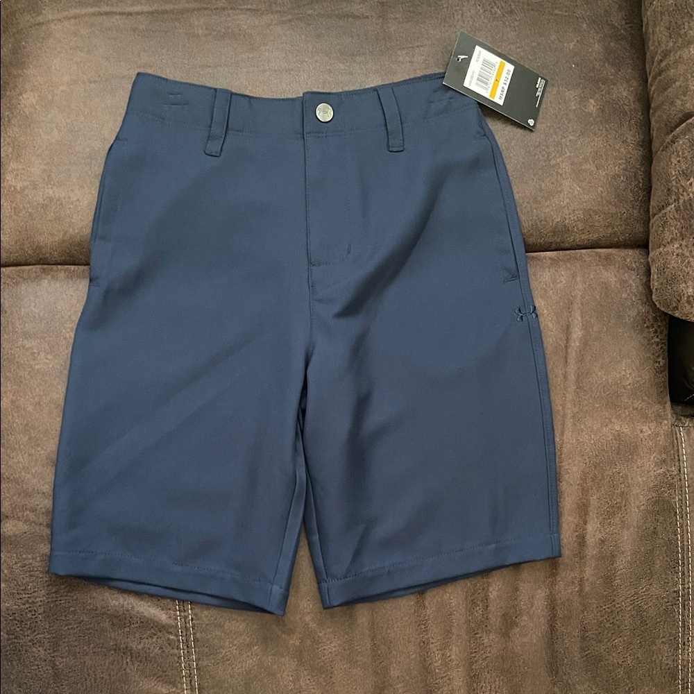 Under Armour Dark Blue Size 7 Shorts